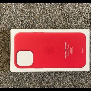 iPhone 12 Pro Max leather case